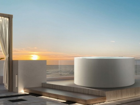 Круглый спа бассейн Spa Natural Paolo Ferralli Tondo